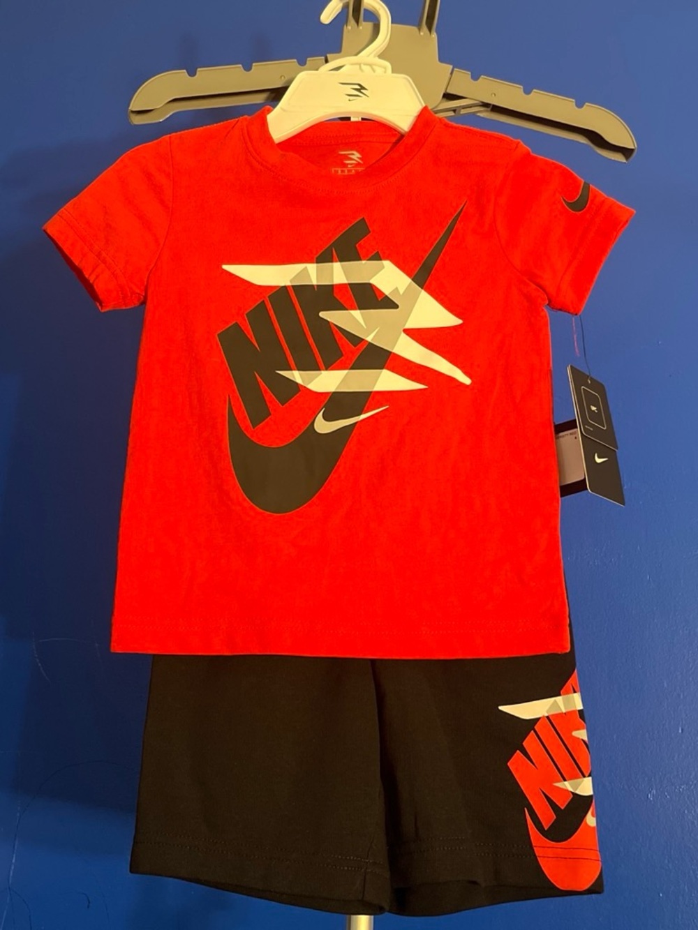 Nike Red Logo Athletic Tee